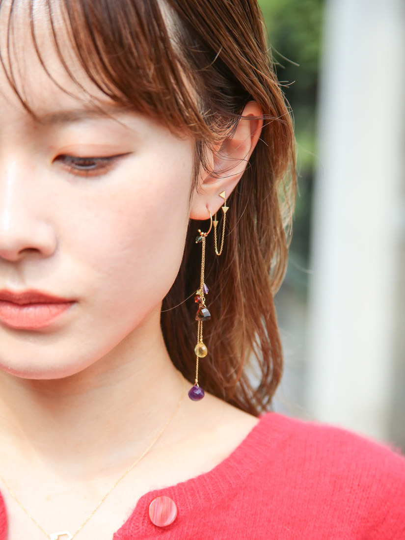 sweet pea ロングピアス